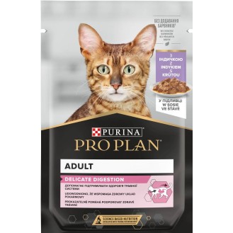 Pro Plan Cat Delicate Adult Indyk Mokra Karma dla kota op. 85g
