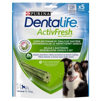 Purina Przysmak Dentalife ActivFresh dla psa rozm. M op. 5szt.