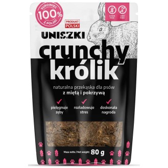 Uniszki Przysmak Crunchy królik dla psa op. 80g