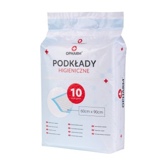Opharm Podkłady higieniczne - maty absorbujące dla psa rozm. 60x90cm op. 10szt.