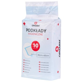 Opharm Podkłady higieniczne - maty absorbujące dla psa rozm. 40x60cm op. 10szt.