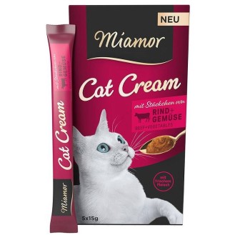 Miamor Pasta Cat Cream Rind-Gemuse dla kota op. 75g