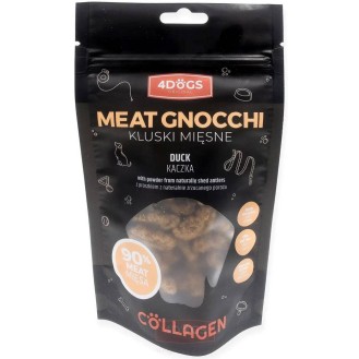 4 Dogs Original Przysmaki Meat Gnocchi Kluski Mięsne z kaczką dla psa op. 100g