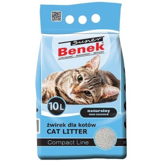 Super Benek Żwirek bentonitowy Compact dla kota poj. 10l
