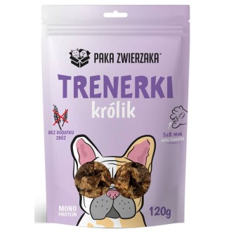 Paka Zwierzaka Przysmak Trenerki Królik dla psa op. 120g