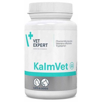 VetExpert Preparat na uspokojenie KalmVet dla psa i kota op. 60 kapsułek