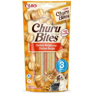 Inaba Ciao Churu Bites Chicken Wraps Przysmak dla kota op. 3x10g