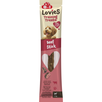 8in1 Lovies Training Treats Beef Stick Przysmak treningowy dla psa op. 15g