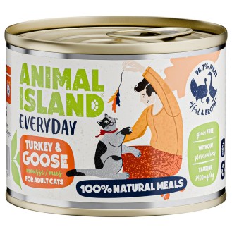 Animal Island Everyday Turkey&Goose Mokra Karma dla kota op. 200g