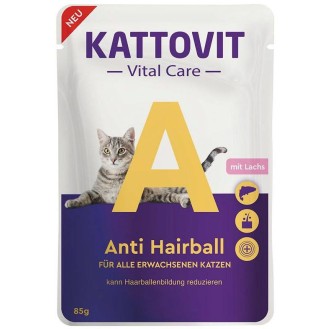 Kattovit Vital Care Anti Hairball z łososiem (Lachs) Mokra Karma dla kota op. 85g
