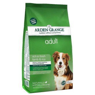 Arden Grange Adult Lamb&Rice Sucha Karma dla psa op. 12kg