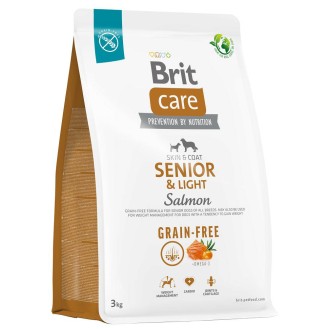 Brit Care Grain-Free Senior&Light Salmon Sucha Karma dla psa op. 3kg