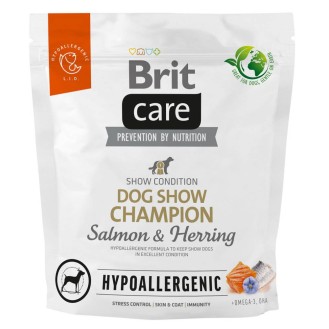 Brit Care Hypoallergenic Dog Show Champion Adult Salmon&Herring Sucha Karma dla psa op. 1kg