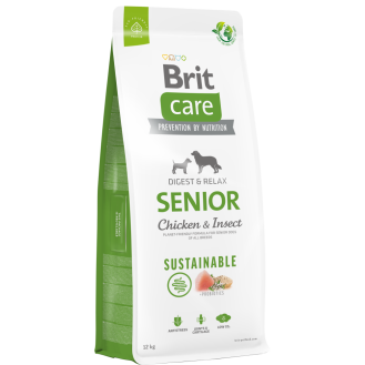 Brit Care Sustainable Senior Chicken&Insect Sucha Karma dla psa op. 12kg
