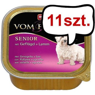 Animonda vom Feinsten DOG Senior drób z jagnięciną (geflugel&lamm) Mokra Karma dla psa op. 150g Pakiet 11szt.