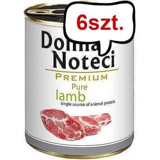 Dolina Noteci Premium Pure Lamb Mokra Karma dla psa op. 800g Pakiet 6szt.