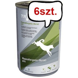 Trovet Hypoallergenic Horse HPD Mokra Karma dla psa op. 400g Pakiet 6szt.