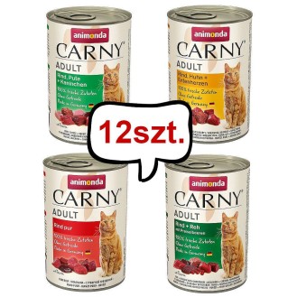 Animonda Carny Adult Mokra Karma dla kota PAKIET 1 12x400g