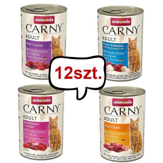 Animonda Carny Adult Mokra Karma dla kota PAKIET 2 12x400g