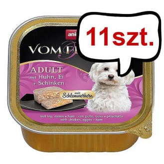Animonda vom Feinsten DOG Adult drób z jajkiem i szynką Mokra Karma dla psa op. 150g Pakiet 11szt.