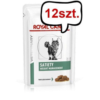 Royal Canin Vet Satiety Weight Management Mokra Karma dla kota op. 85g Pakiet 12szt.
