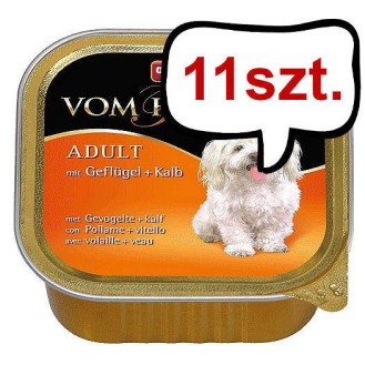 Animonda vom Feinsten DOG Adult drób z cielęciną (geflugel&kalb) Mokra Karma dla psa op. 150g Pakiet 11szt.