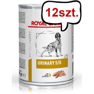 Royal Canin Vet Urinary S/O Mokra Karma dla psa op. 410g Pakiet 12szt.