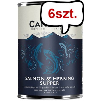 Canagan Salmon&Herring Supper Mokra Karma dla psa op. 400g Pakiet 6szt.