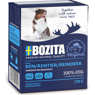 Bozita Adult Reindeer in Jelly Mokra Karma dla psa op. 370g