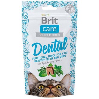 Brit Care Cat Przysmak Snack Dental dla kota op. 50g