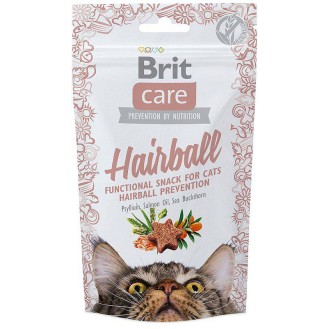 Brit Care Cat Przysmak Snack Hairball dla kota op. 50g