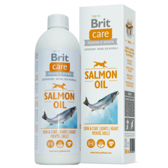 Brit Care Olej z łososia dla psa i kota poj. 500ml