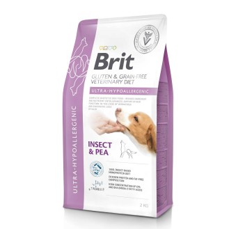 Brit Veterinary Diet Ultra-Hypoallergenic Insect&Pea Sucha Karma dla psa op. 2kg