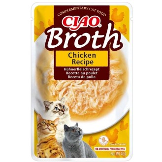 Inaba Ciao Broth Chicken Recipe Mokra Karma dla kota op. 40g