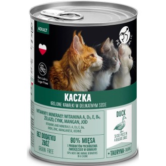 Pet Republic Adult Kaczka Mokra Karma dla kota 400g