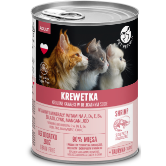 Pet Republic Adult Krewetka Mokra Karma dla kota 400g