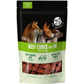 Pet Republic Przysmak Beef Soft Cubes dla psa op. 100g