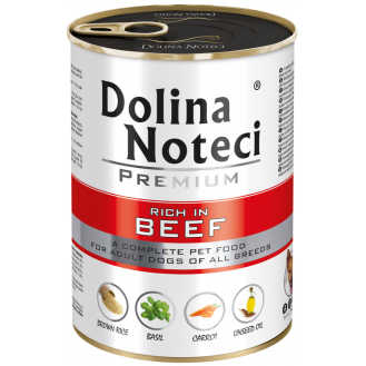 Dolina Noteci Premium Adult Wołowina Mokra Karma dla psa op. 400g