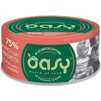 Oasy Adult More Love Tuna with Shrimp Mokra Karma dla kota op. 70g