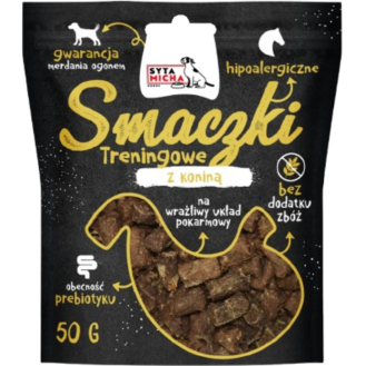 Syta Micha Smaczki treningowe z Koniną dla psa op. 50g