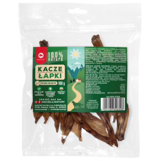 Maced Kacze łapki dla psa op. 100g