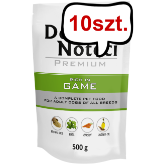 Dolina Noteci Premium Adult Dziczyzna Mokra Karma dla psa op. 10x500g