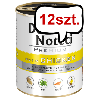 Dolina Noteci Premium Adult Kurczak Mokra Karma dla psa op. 800g Pakiet 12szt.