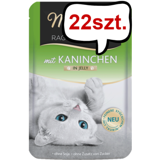 Miamor Ragout Royale Adult Królik Mokra Karma dla kota op. 100g Pakiet 22szt.