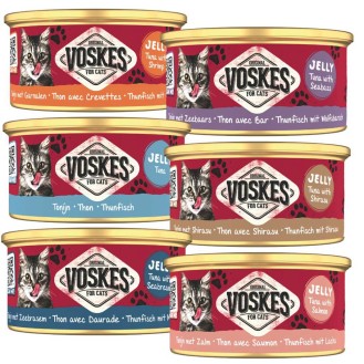 Voskes Original Jelly Pakiet Degustacyjny Mokra Karma dla kota op. 6x85g