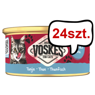 Voskes Original Jelly Tuna Mokra Karma dla kota op. 85g Pakiet 24szt.