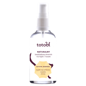 Totobi Naturalny bezśladowy kremik na łapki i nosek dla psa i kota op. 50ml