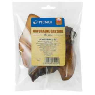 Petmex Ucho dzika suszone dla psa op. 2szt.