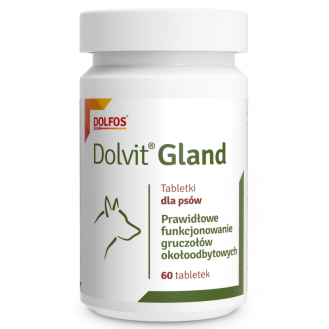 Dolvit Preparat na prawidłowe funkcjonowanie gruczołów Gland dla psa op. 60 tabletek