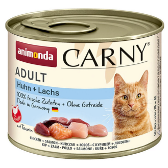 Animonda Carny Adult Kurczak i Łosoś Mokra Karma dla kota op. 200g